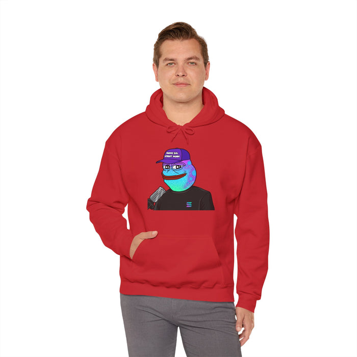 Make Sol Great Again Pepe On Sol Unisex Hoodie