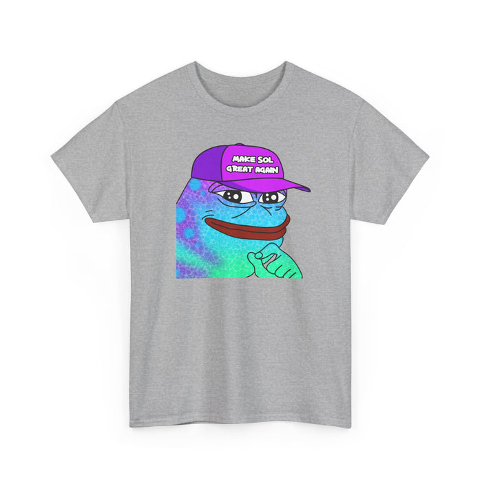 Pepe On Sol | Make Sol Great Again Unisex T-Shirt