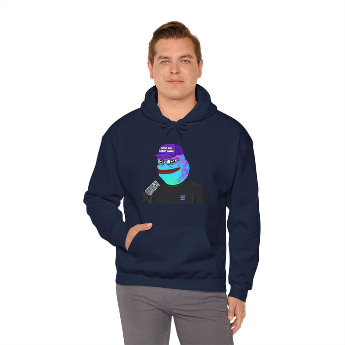 Make Sol Great Again Pepe On Sol Unisex Hoodie