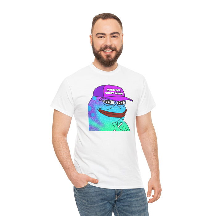 Pepe On Sol | Make Sol Great Again Unisex T-Shirt