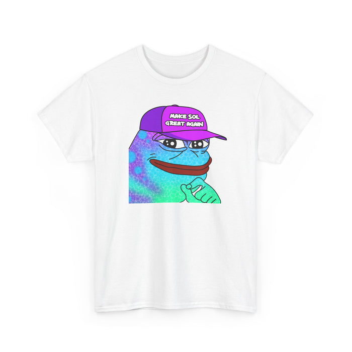 Pepe On Sol | Make Sol Great Again Unisex T-Shirt